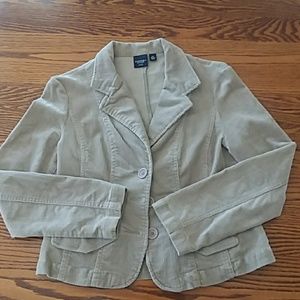 Women's Tan Corduroy Blazer (PS)
